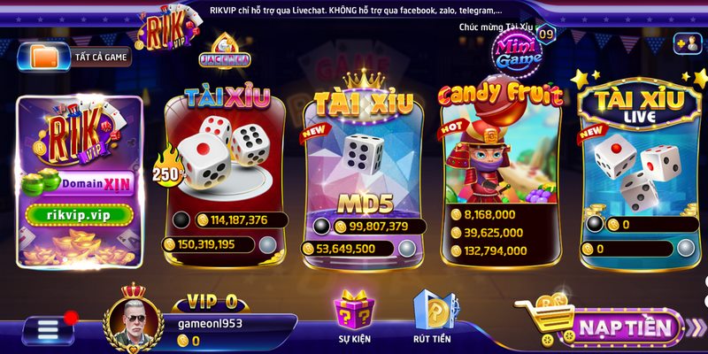 RIKVIP là một trong những trang cá cược poker đỉnh cao 